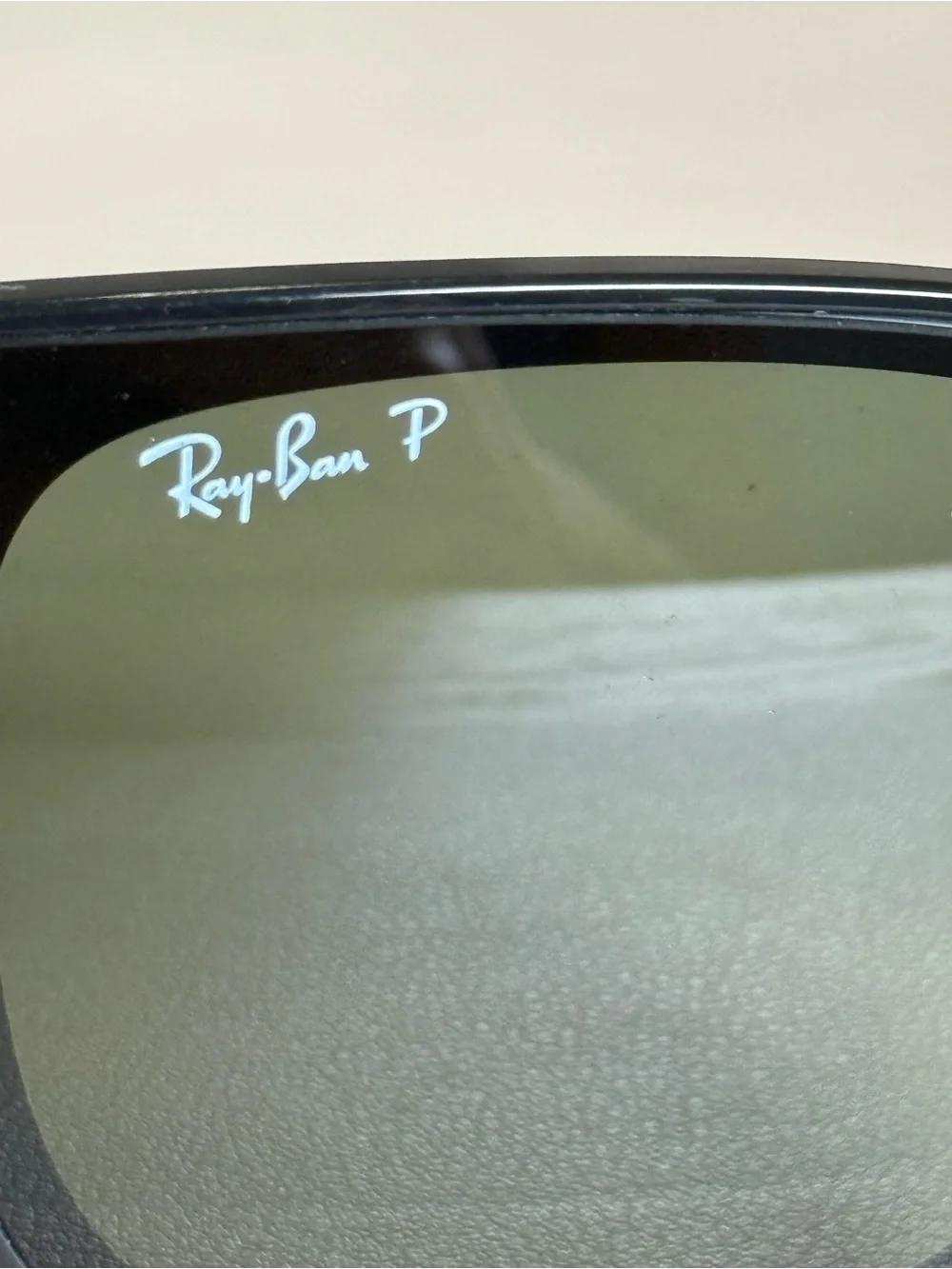 Ray-Ban Black Frame Sunglasses with Black Case